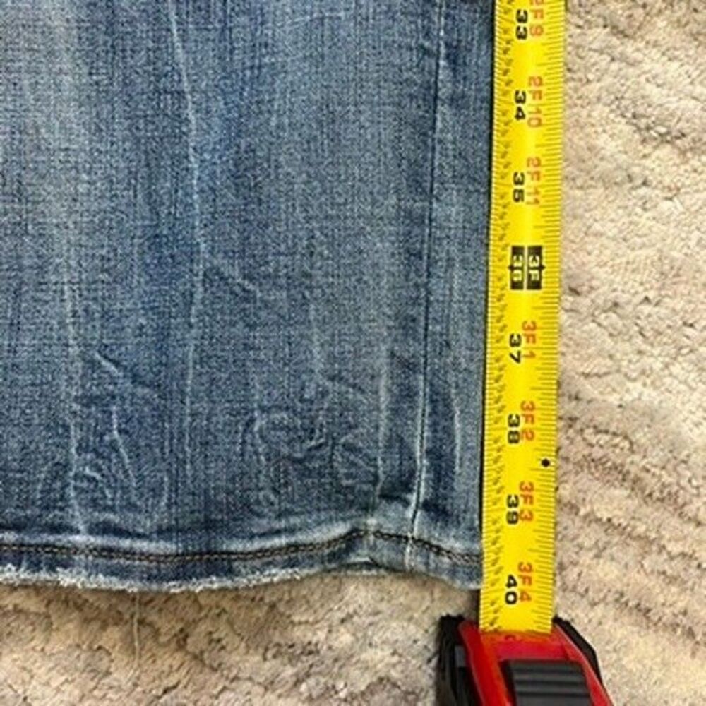 American Eagle Slim Fit Blue Denim Extreme Flex 4 Straight Leg Jeans Mens 32x32 - Picture 15 of 16